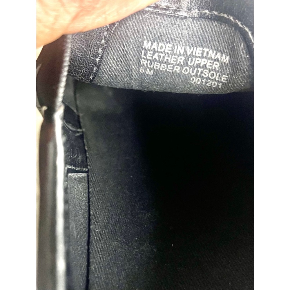 Michael Kors Brenden Black Leather slip-on fashion sneakers women size 8M - Picture 9 of 9